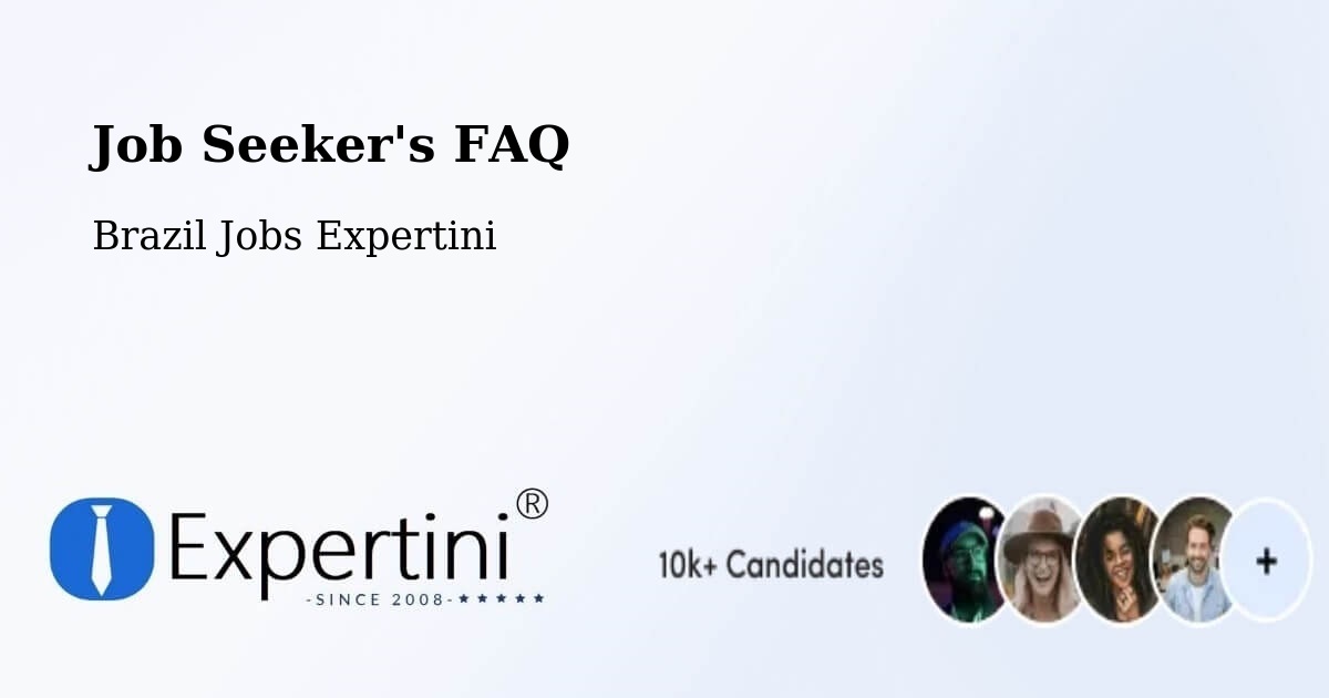 Job Seeker FAQ – Monte Belo - Brazil Jobs Expertini